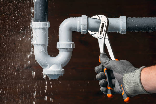 Professional Leak Detection technician working in West Point, OH